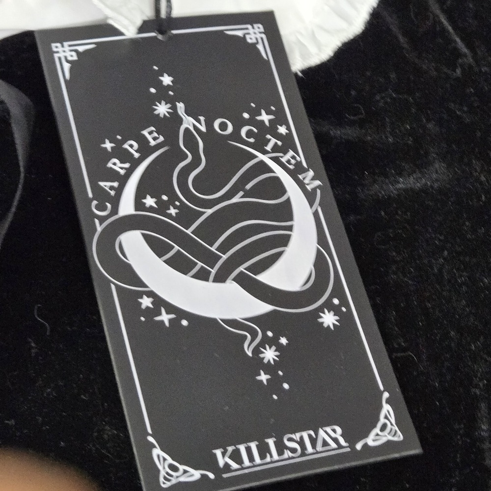 Killstar Women Dress XL Black Fairy Grunge Witchy Hope In Hell Gothic NWT - Picture 5 of 16